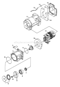 Page B Diagram and Parts List for 9908-0  Briggs and Stratton Pressure Washer